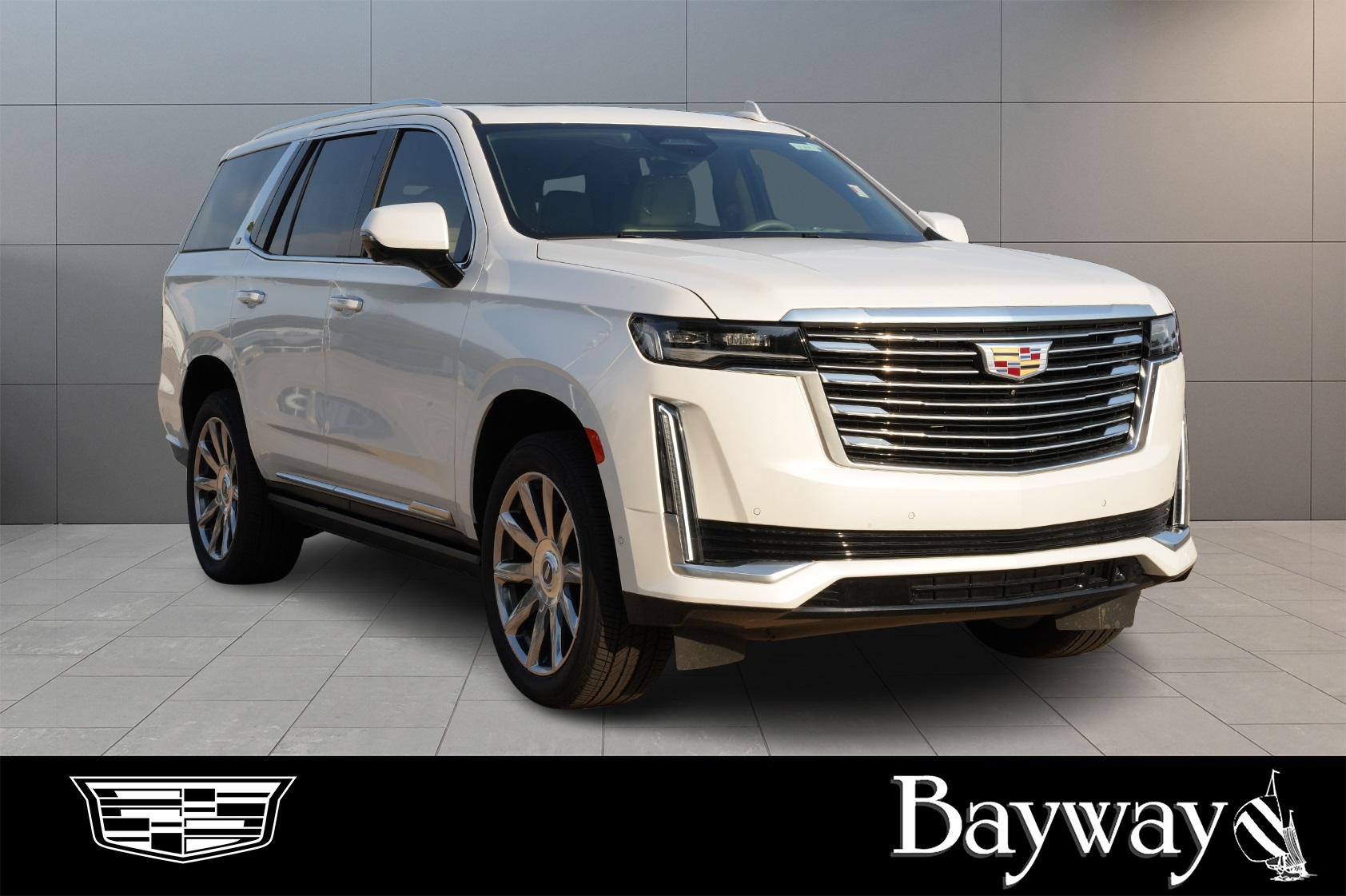 2024 Cadillac Escalade Premium Luxury Platinum White at Bayway Cadillac of The Woodlands