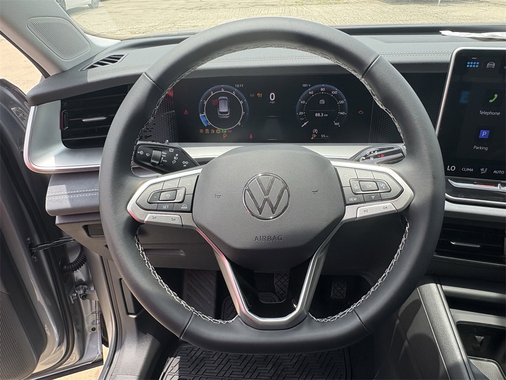 2025 Volkswagen Tiguan 2.0T SE Silver at DeMontrond Automotive Group