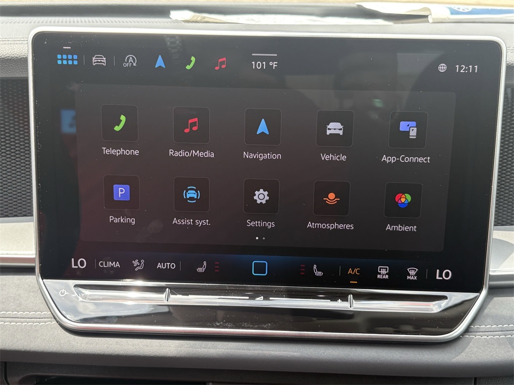 2025 Volkswagen Tiguan 2.0T SE Silver at DeMontrond Automotive Group