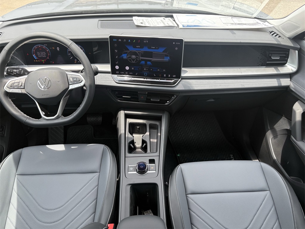 2025 Volkswagen Tiguan 2.0T SE Silver at DeMontrond Automotive Group