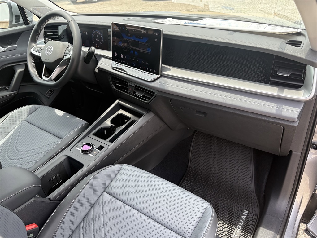 2025 Volkswagen Tiguan 2.0T SE Silver at DeMontrond Automotive Group