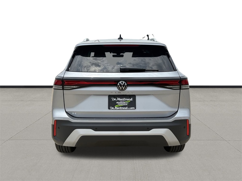2025 Volkswagen Tiguan 2.0T SE Silver at DeMontrond Automotive Group
