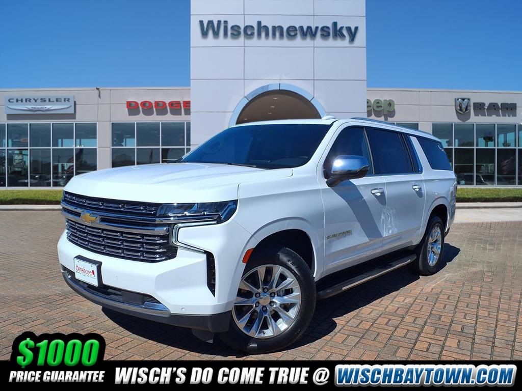 2023 Chevrolet Suburban Premier White at Bayway Cadillac of The Woodlands