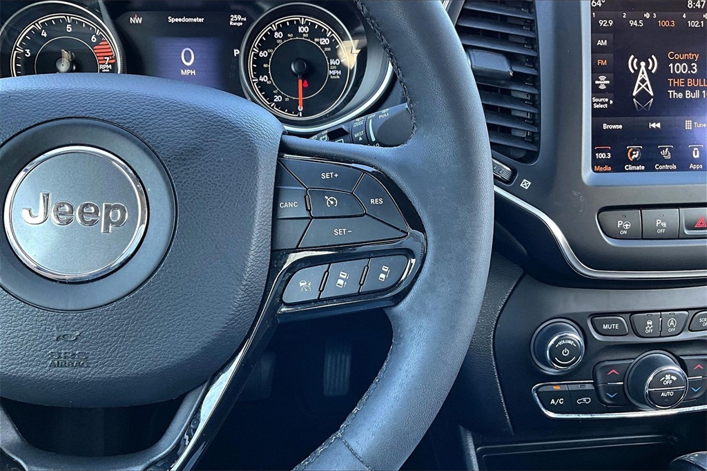 2023 Jeep Cherokee Altitude White at Big Star Chrysler Jeep Dodge Ram 