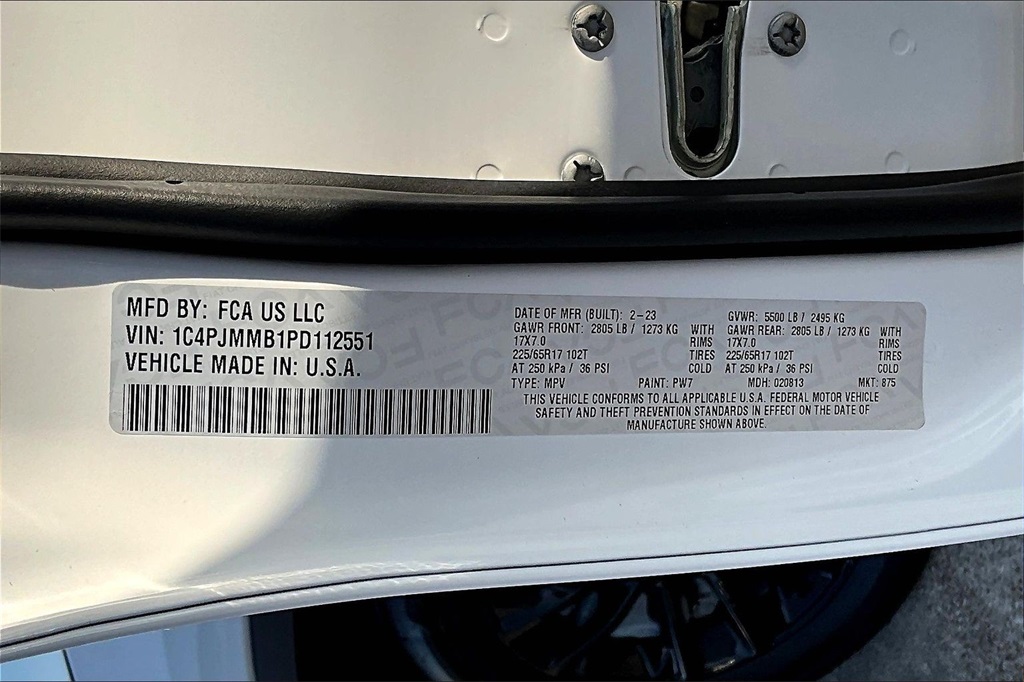 2023 Jeep Cherokee Altitude White at Big Star Chrysler Jeep Dodge Ram 