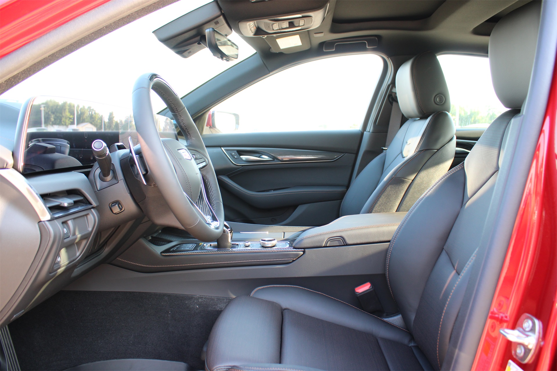 2026 Cadillac CT5 V-Series Red at Tom Peacock Cadillac