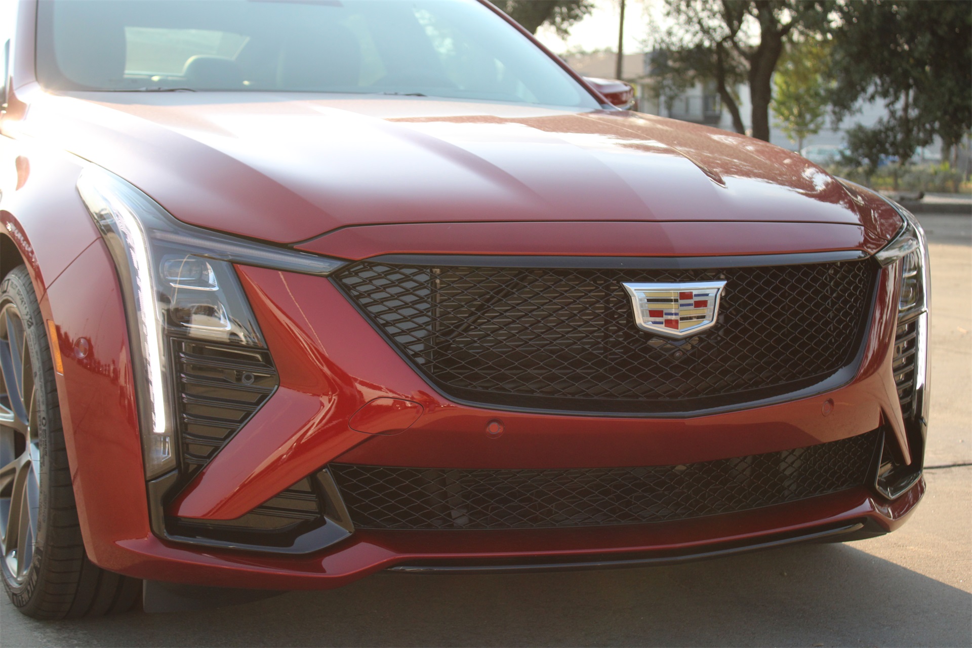 2026 Cadillac CT5 V-Series Red at Tom Peacock Cadillac