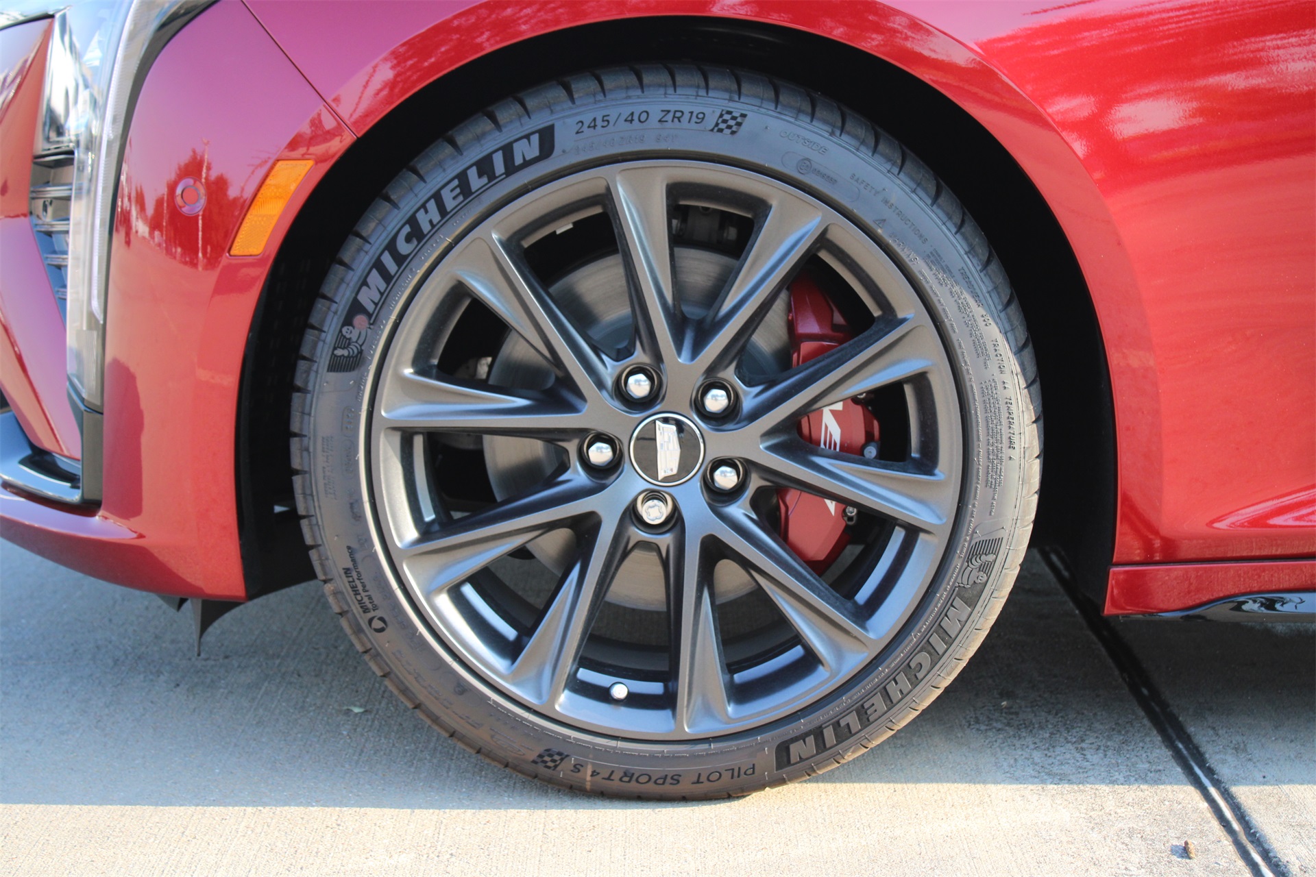 2026 Cadillac CT5 V-Series Red at Tom Peacock Cadillac