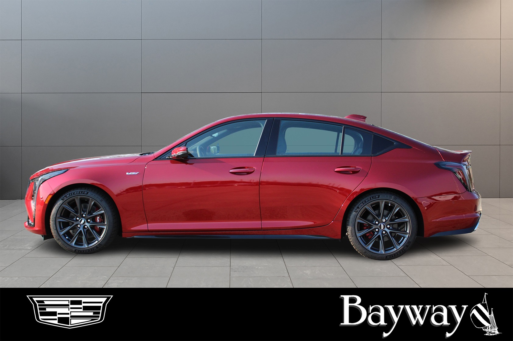 2026 Cadillac CT5 V-Series Red at Tom Peacock Cadillac