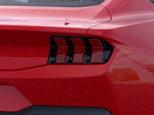2025 Ford Mustang EcoBoost Red at Central Houston Nissan