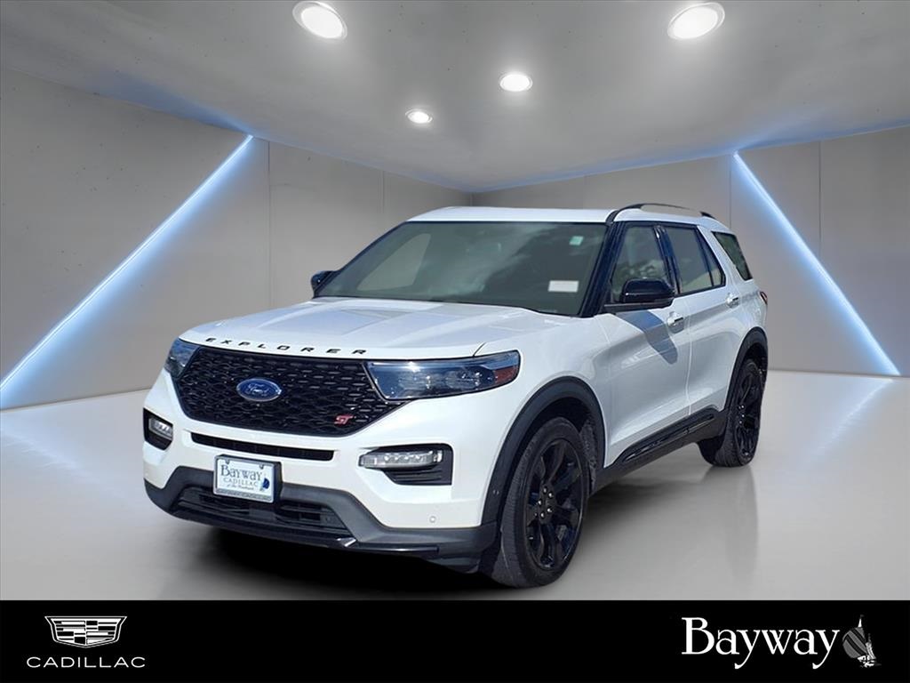2021 Ford Explorer ST White at Shottenkirk Kia Fort Bend