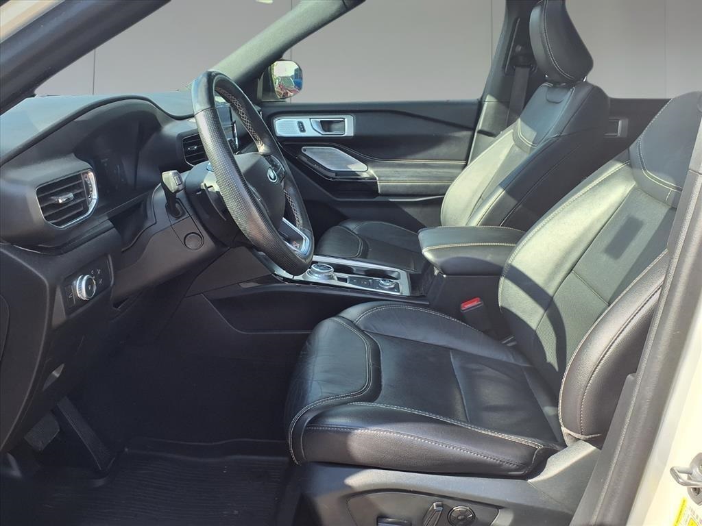 2021 Ford Explorer ST White at Shottenkirk Kia Fort Bend