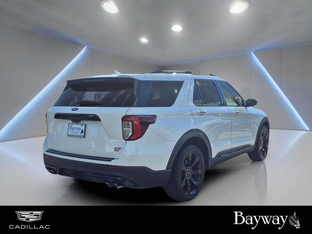 2021 Ford Explorer ST White at Shottenkirk Kia Fort Bend
