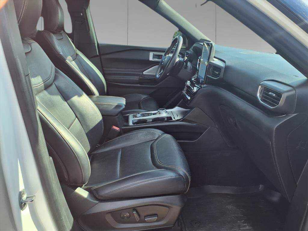 2021 Ford Explorer ST White at Shottenkirk Kia Fort Bend