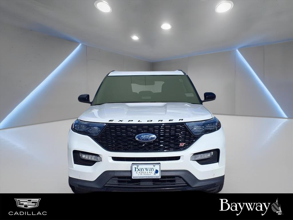 2021 Ford Explorer ST White at Shottenkirk Kia Fort Bend
