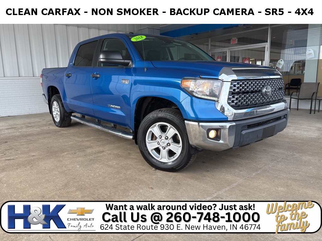 2018 Toyota Tundra SR5 CrewMax 5.7L 4WD