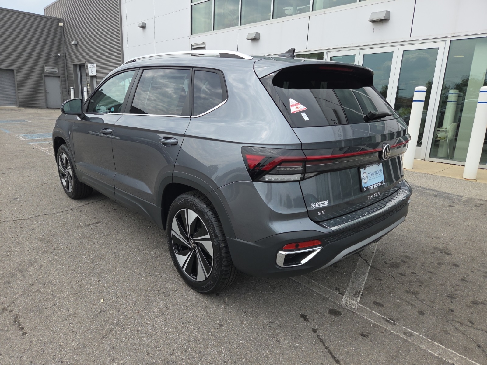 new 2025 Volkswagen Taos car, priced at $26,300