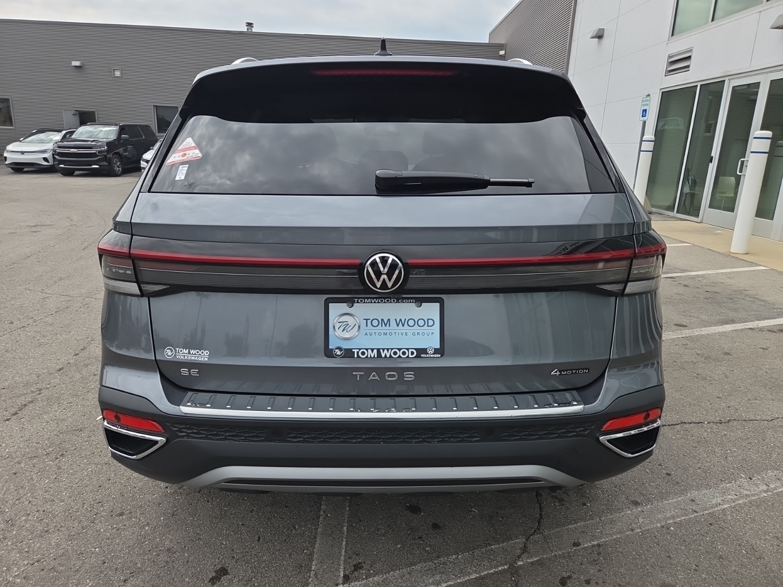 new 2025 Volkswagen Taos car, priced at $26,300