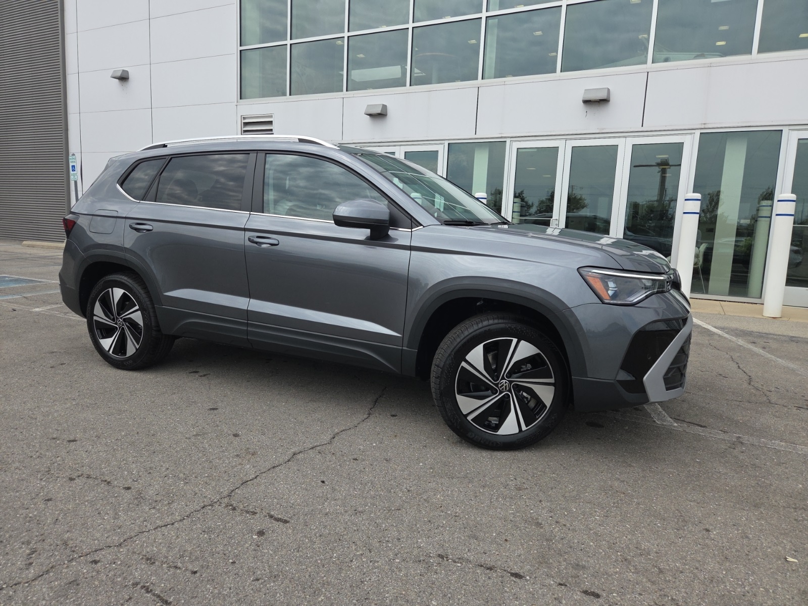 new 2025 Volkswagen Taos car, priced at $26,300