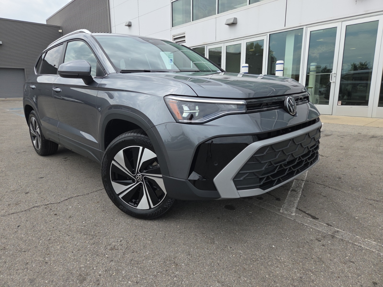 new 2025 Volkswagen Taos car, priced at $26,300