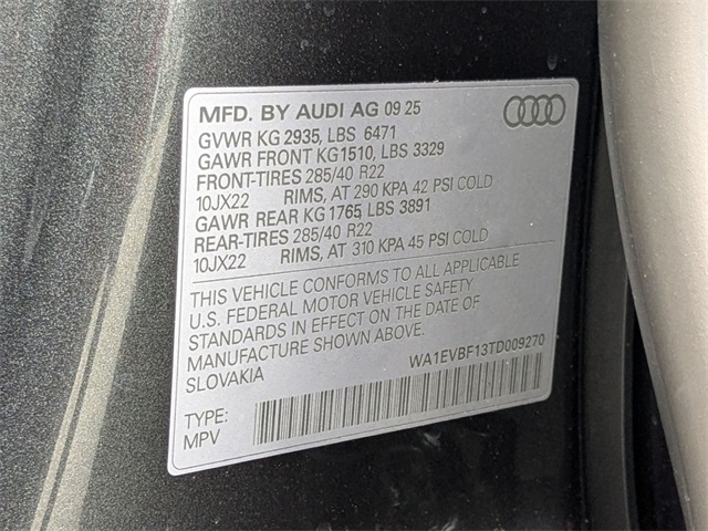 new 2026 Audi Q8 car, priced at $81,300