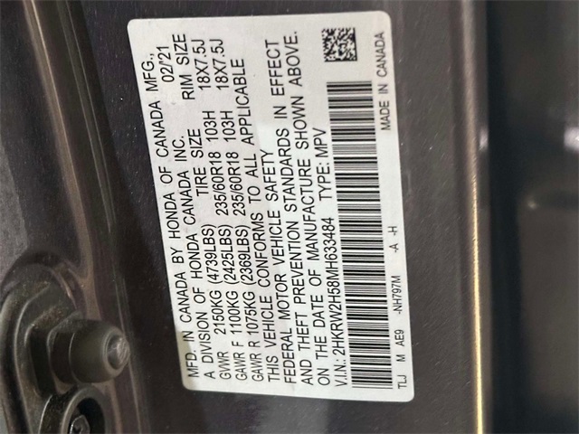 used 2021 Honda CR-V car, priced at $21,672