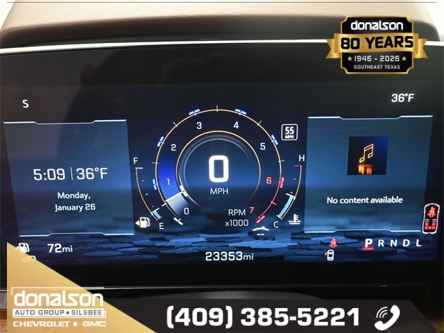 used 2025 Chevrolet Tahoe car, priced at $77,862