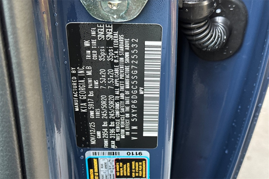 new 2025 Kia Telluride car, priced at $43,615