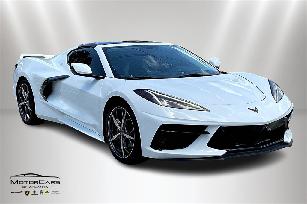 2020 Arctic White Chevrolet Corvette Stingray 3LT RWD Coupe
