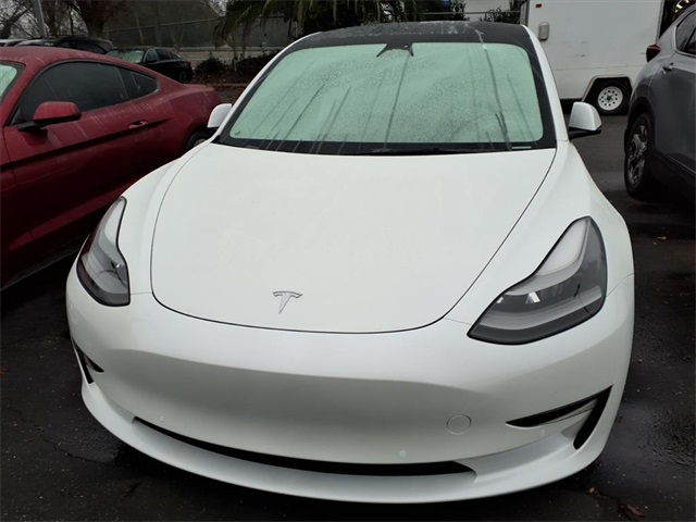 Used 2022 Tesla Model 3 Base with VIN 5YJ3E1EA8NF358610 for sale in Davis, CA