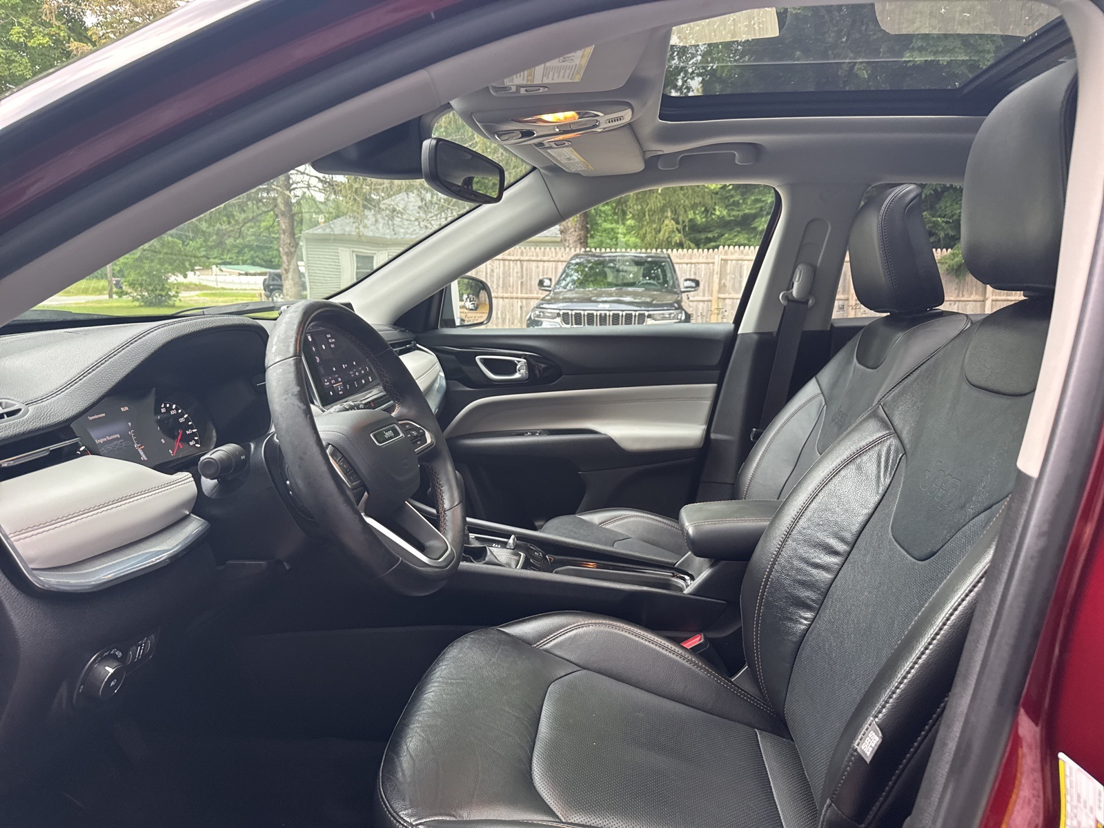 2022 Velvet Red Pearlcoat Jeep Compass Limited 4X4 SUV