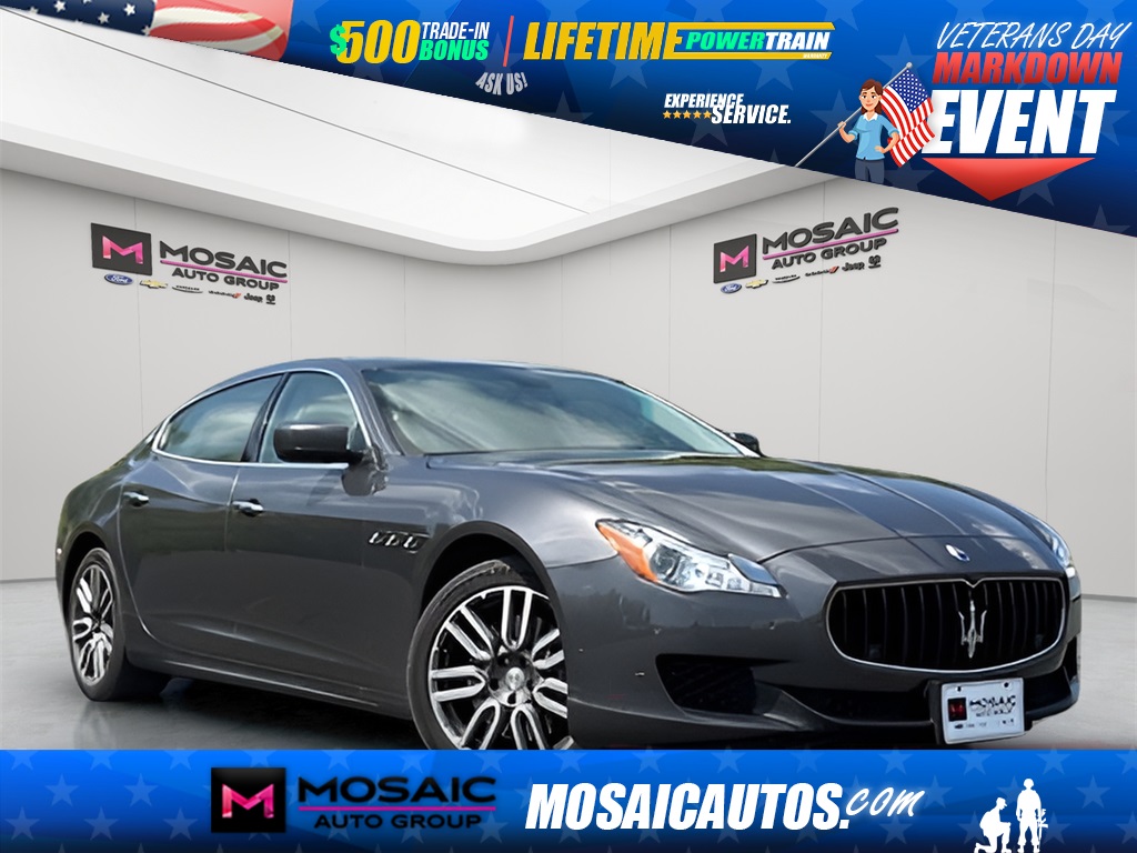 Used 2015 Maserati Quattroporte S Q4 Cars