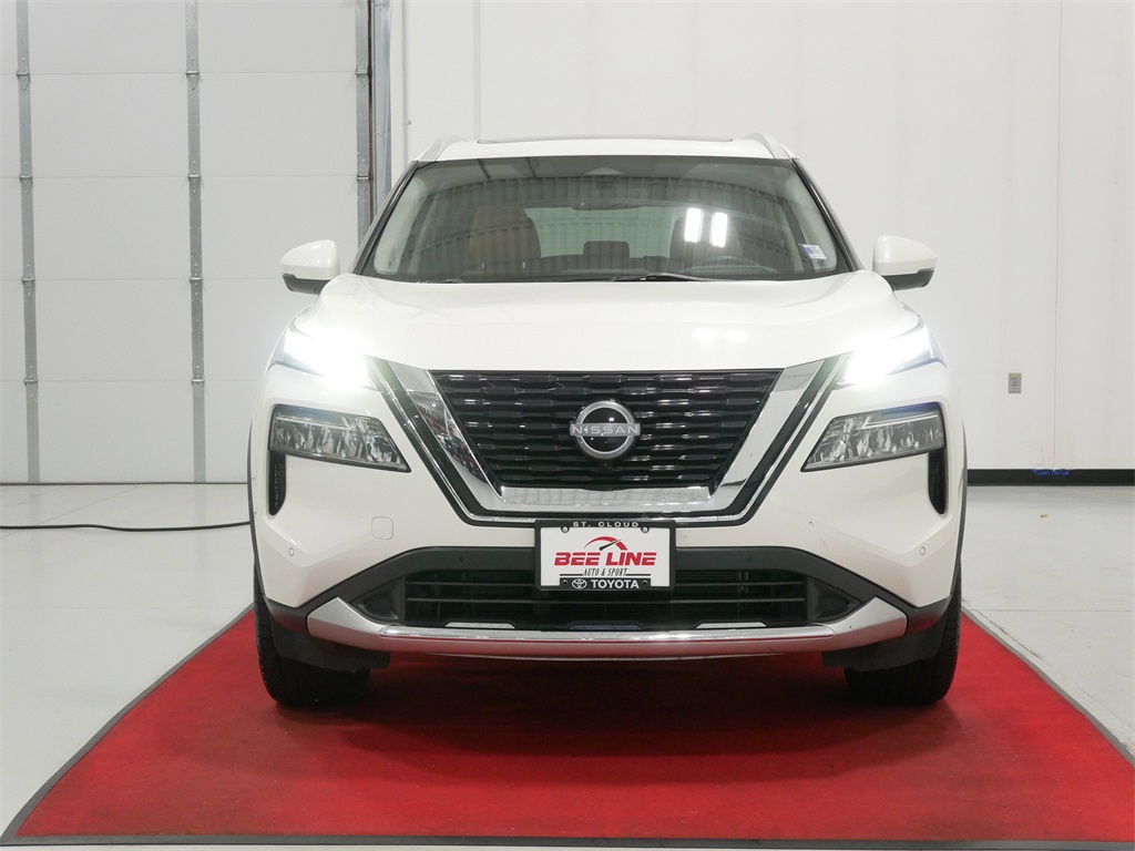 Used 2023 Nissan Rogue Platinum with VIN JN8BT3DD3PW302585 for sale in Waite Park, Minnesota