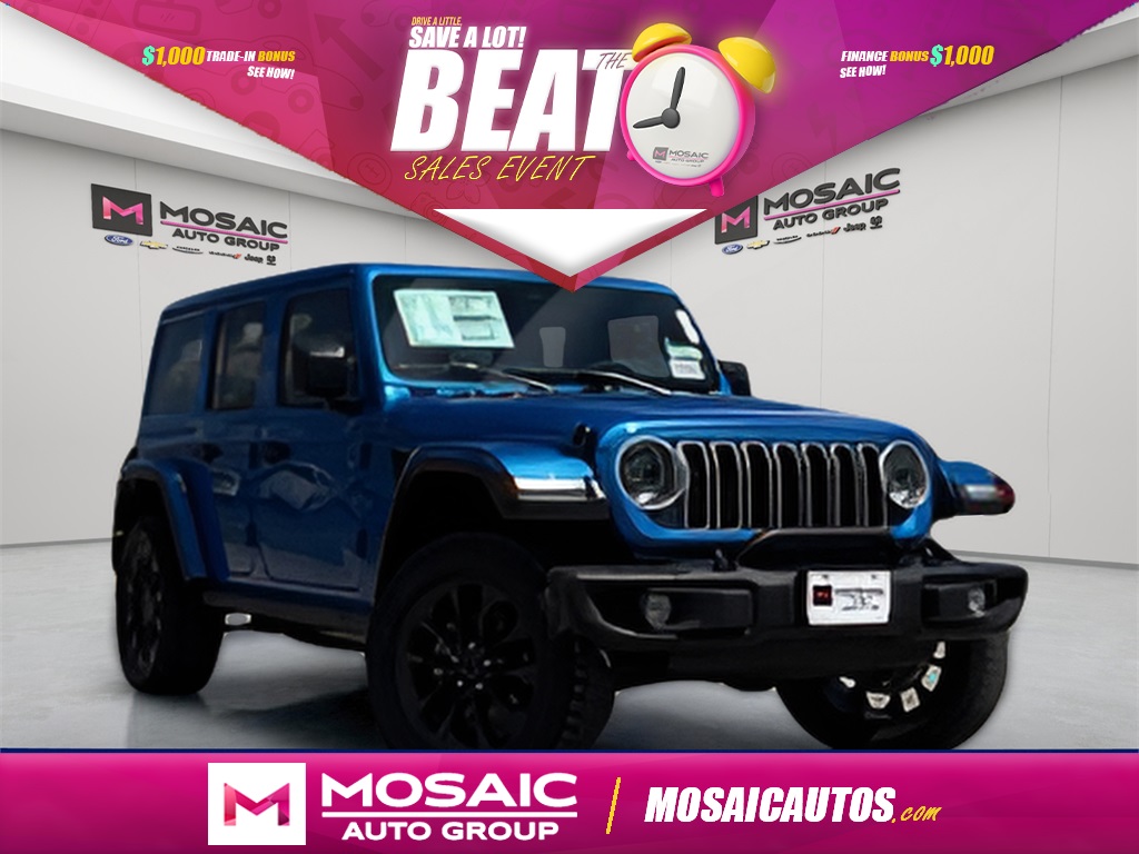 New 2025 Jeep Wrangler Sahara 4xe SUVs