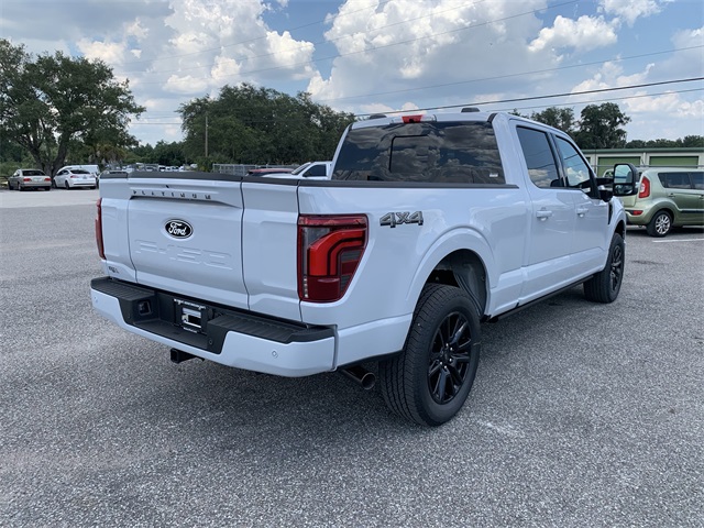 2025 Space White Metallic Ford F-150 Platinum 4X4 Truck