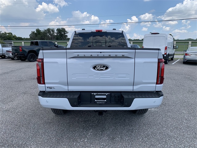 2025 Space White Metallic Ford F-150 Platinum 4X4 Truck