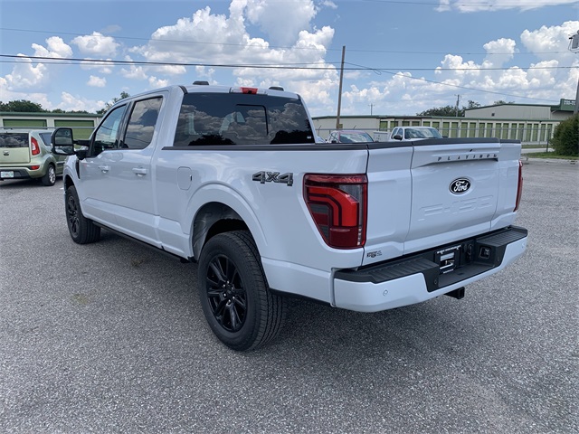 2025 Space White Metallic Ford F-150 Platinum 4X4 Truck