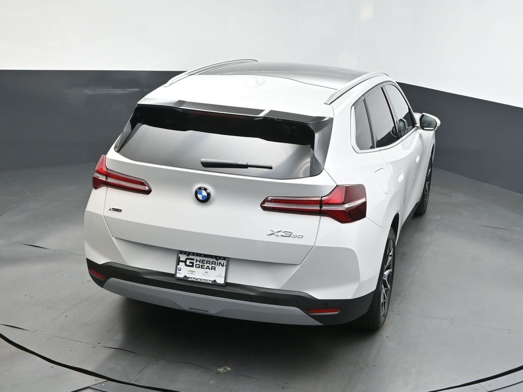 2025 Mineral White Metallic BMW X3 30 xDrive AWD SUV
