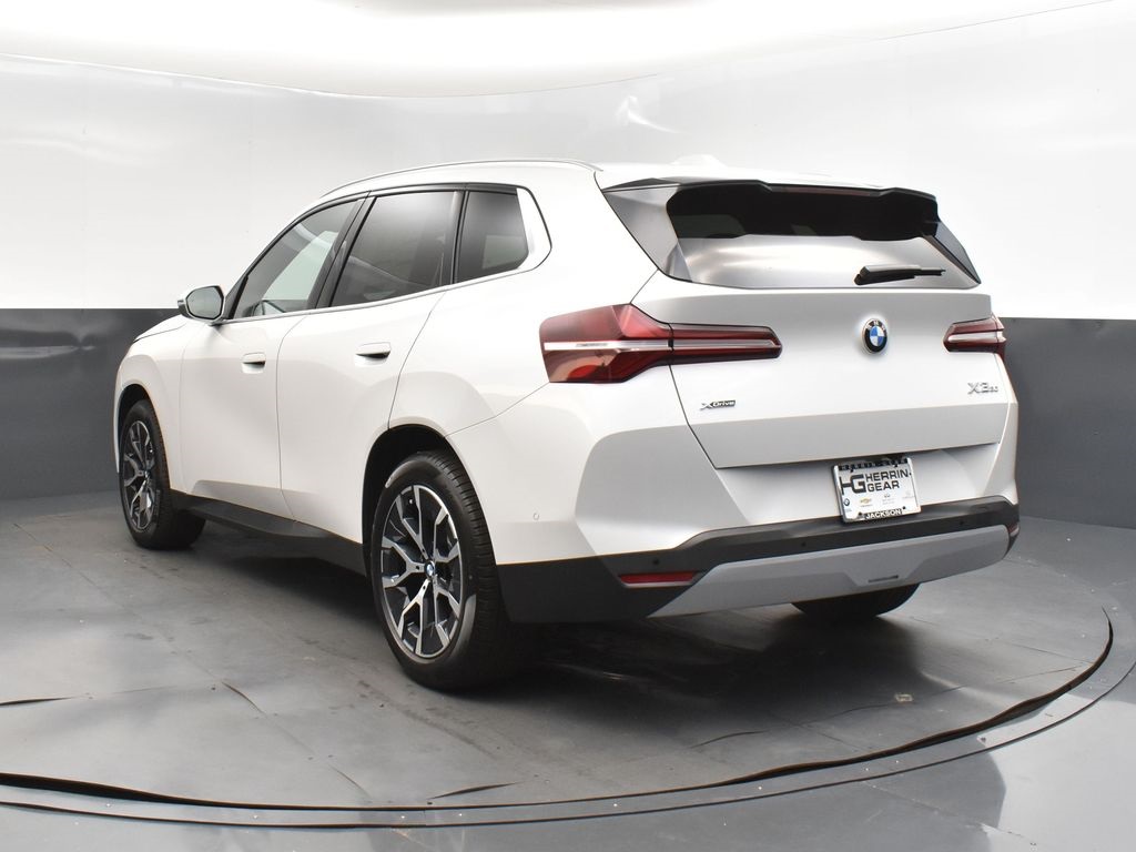 2025 Mineral White Metallic BMW X3 30 xDrive AWD SUV