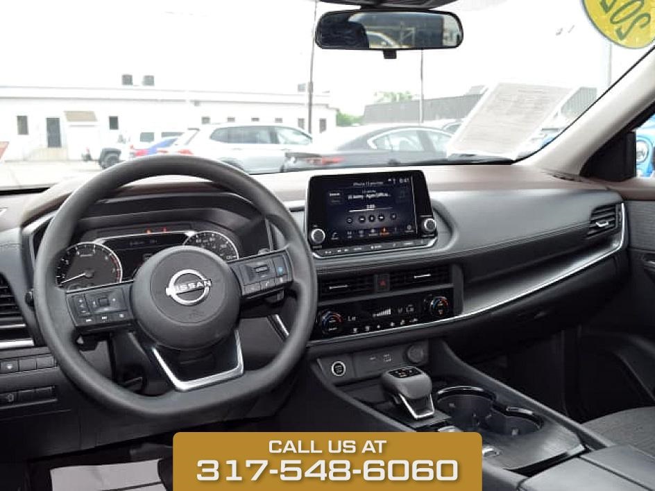 2023 Super Black Nissan Rogue SV FWD SUV
