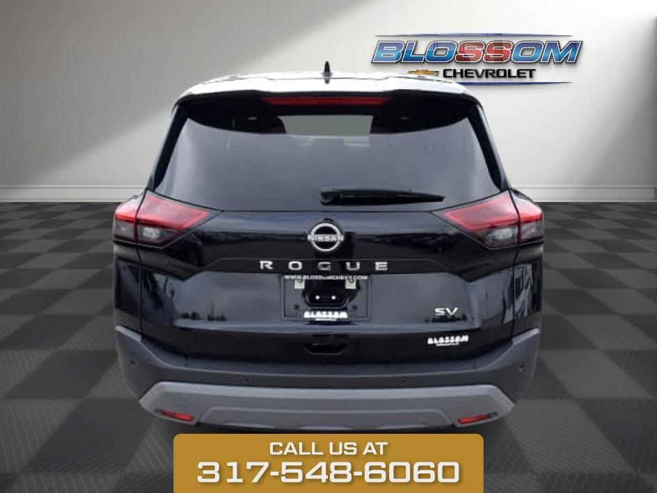 2023 Super Black Nissan Rogue SV FWD SUV