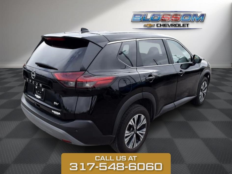 2023 Super Black Nissan Rogue SV FWD SUV