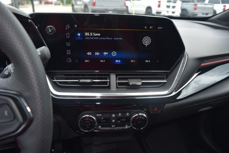 2025 Black Metallic Chevrolet Trax 2RS FWD SUV