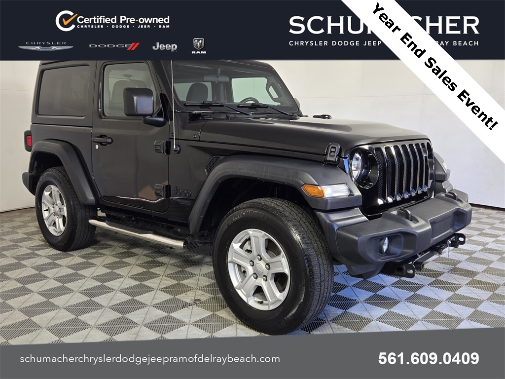 used 2021 Jeep Wrangler car, priced at $24,958