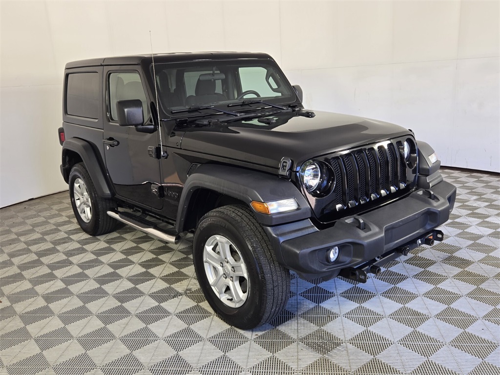 used 2021 Jeep Wrangler car, priced at $24,958