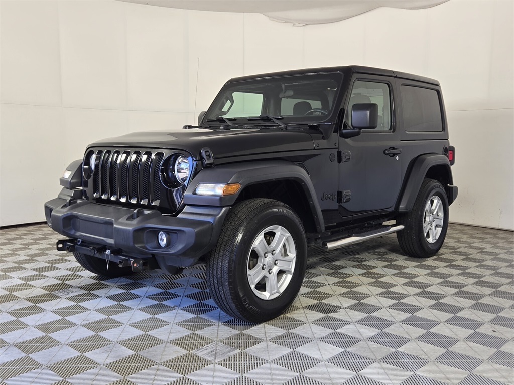 used 2021 Jeep Wrangler car, priced at $24,958