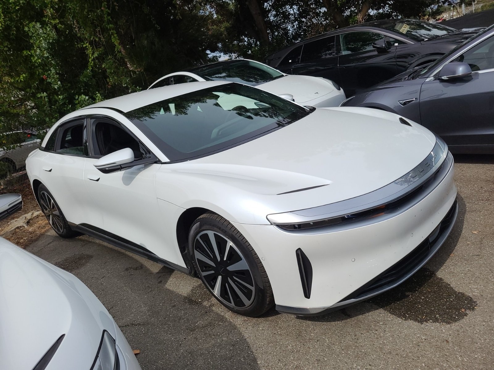 Used 2024 Lucid Air Pure with VIN 50EA1PGA9RA006195 for sale in Vacaville, CA
