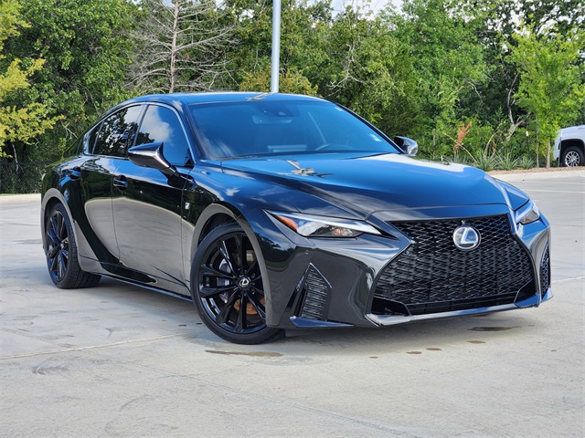 2023 Black Lexus IS 350 F SPORT RWD Sedan