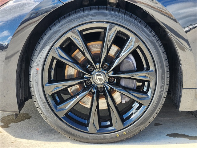 2023 Black Lexus IS 350 F SPORT RWD Sedan