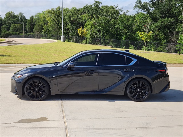 2023 Black Lexus IS 350 F SPORT RWD Sedan
